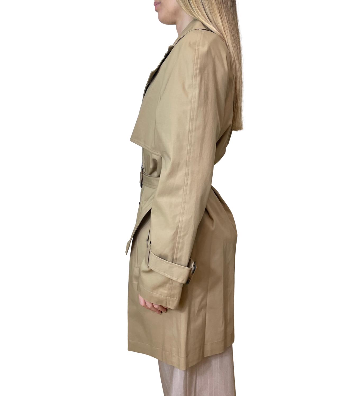 Susy Mix Trench Cammello Donna