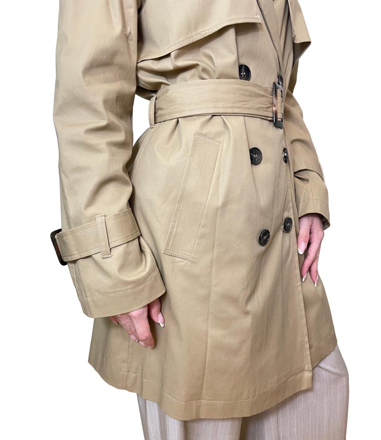 Susy Mix Trench Cammello Donna