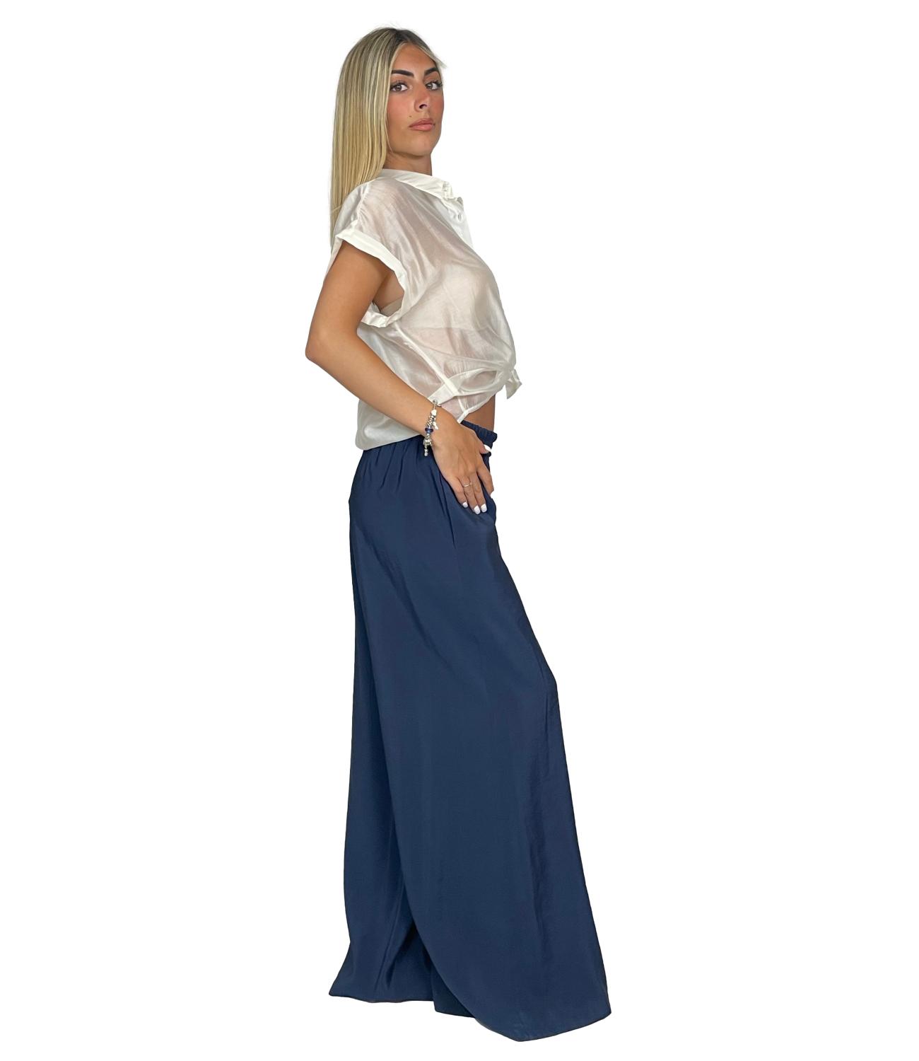 Susy Mix Pantalone Blu Donna