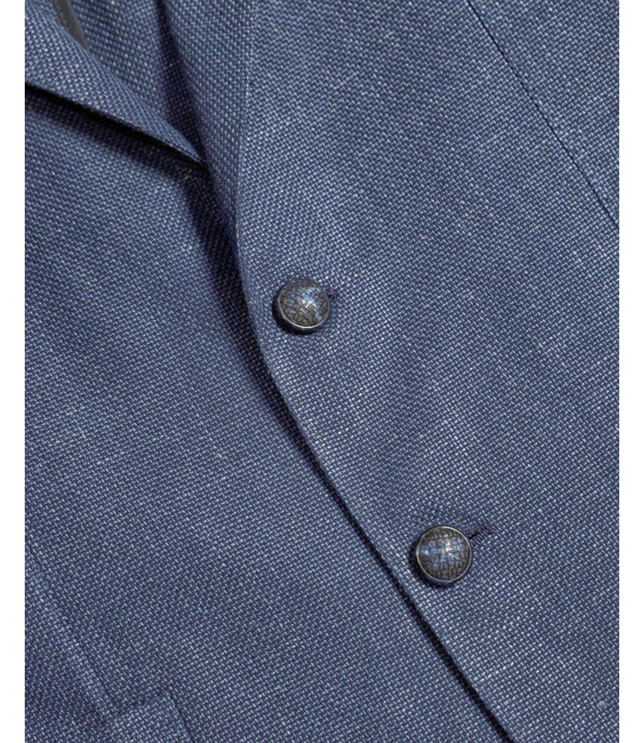giacca blu uomo