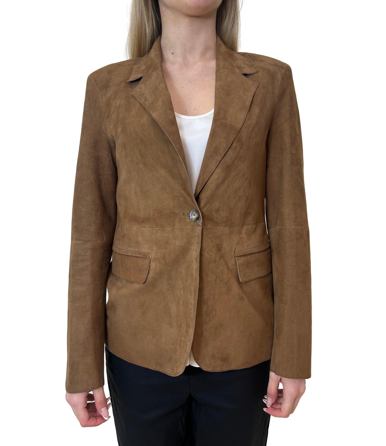 The Jackie Leathers Giacca BEATRIZ Tobacco Donna