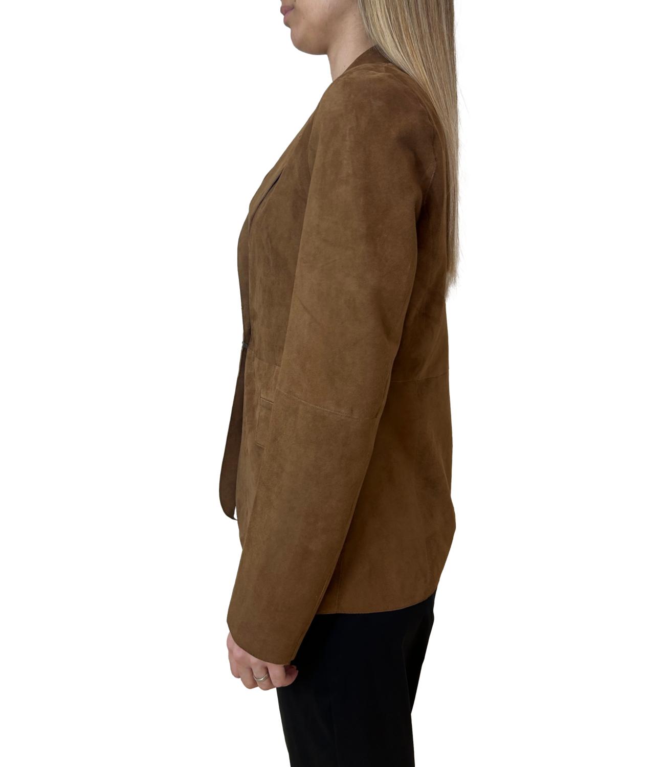 The Jackie Leathers Giacca BEATRIZ Tobacco Donna