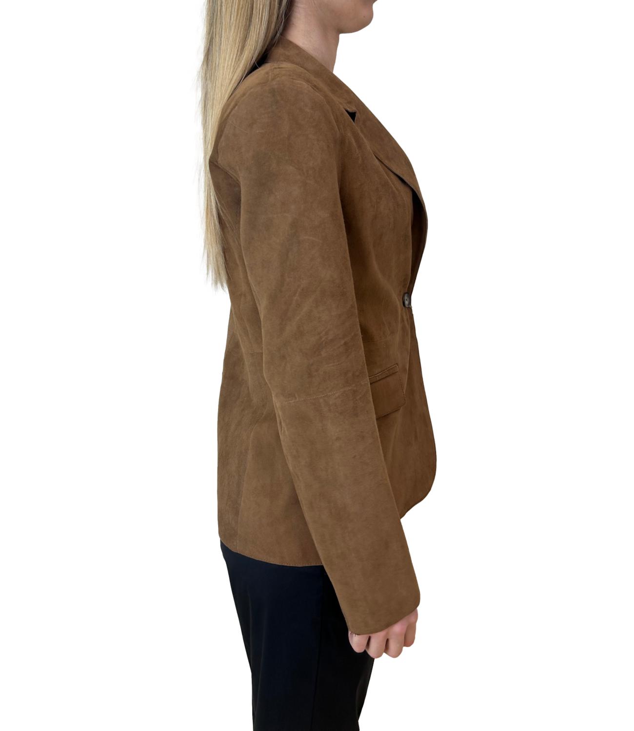 The Jackie Leathers Giacca BEATRIZ Tobacco Donna