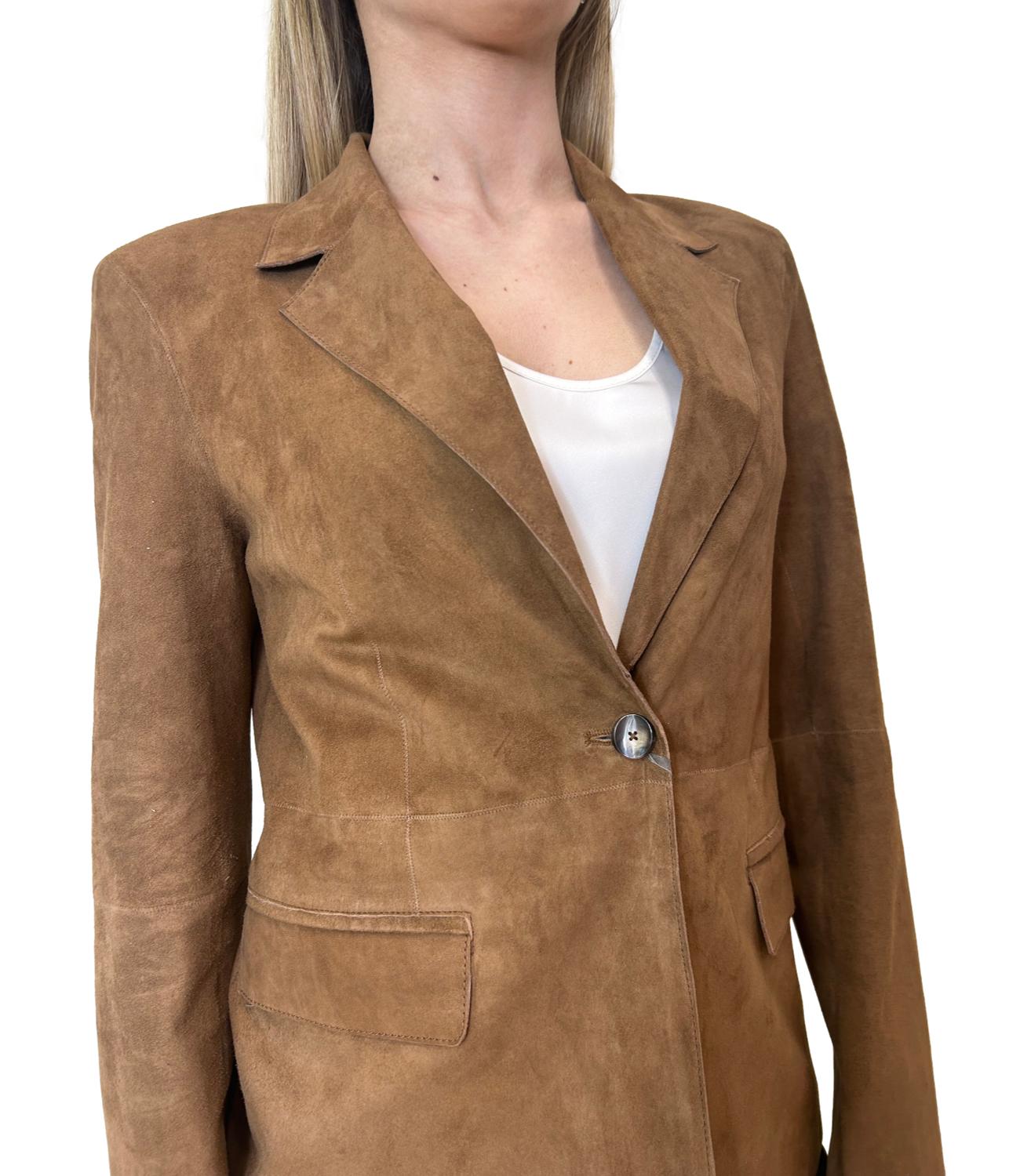 The Jackie Leathers Giacca BEATRIZ Tobacco Donna