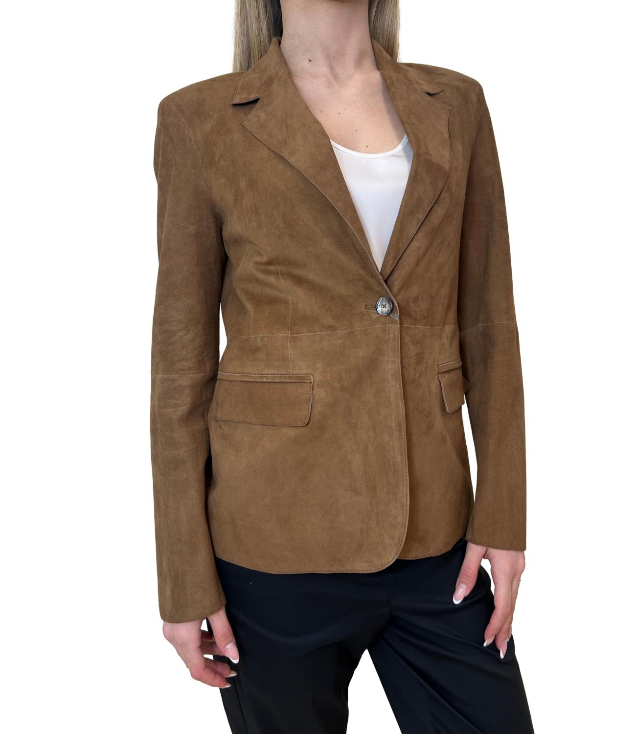 The Jackie Leathers Giacca BEATRIZ Tobacco Donna