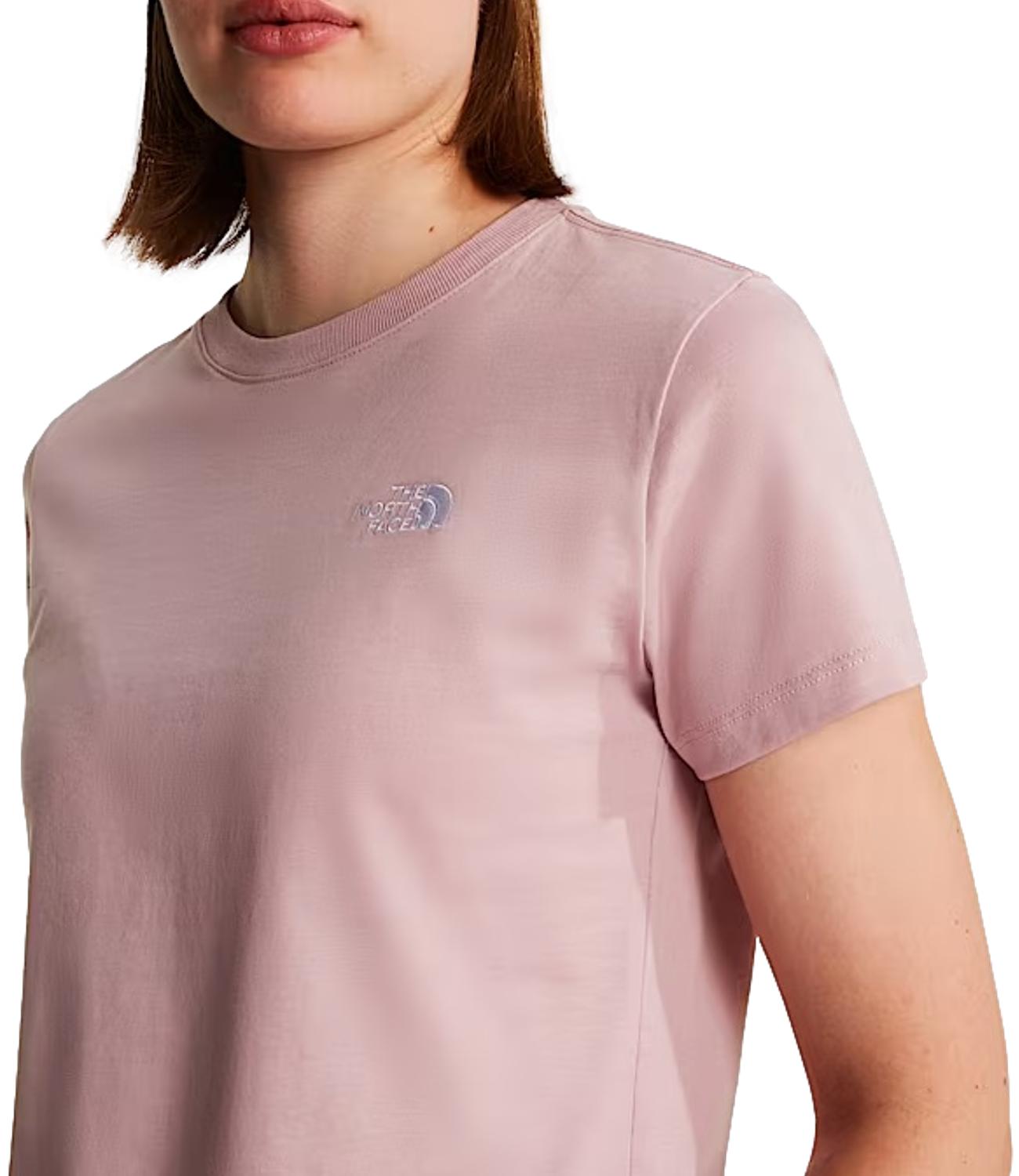 W EVO SD SLM SS TEE tshirt rosa donna