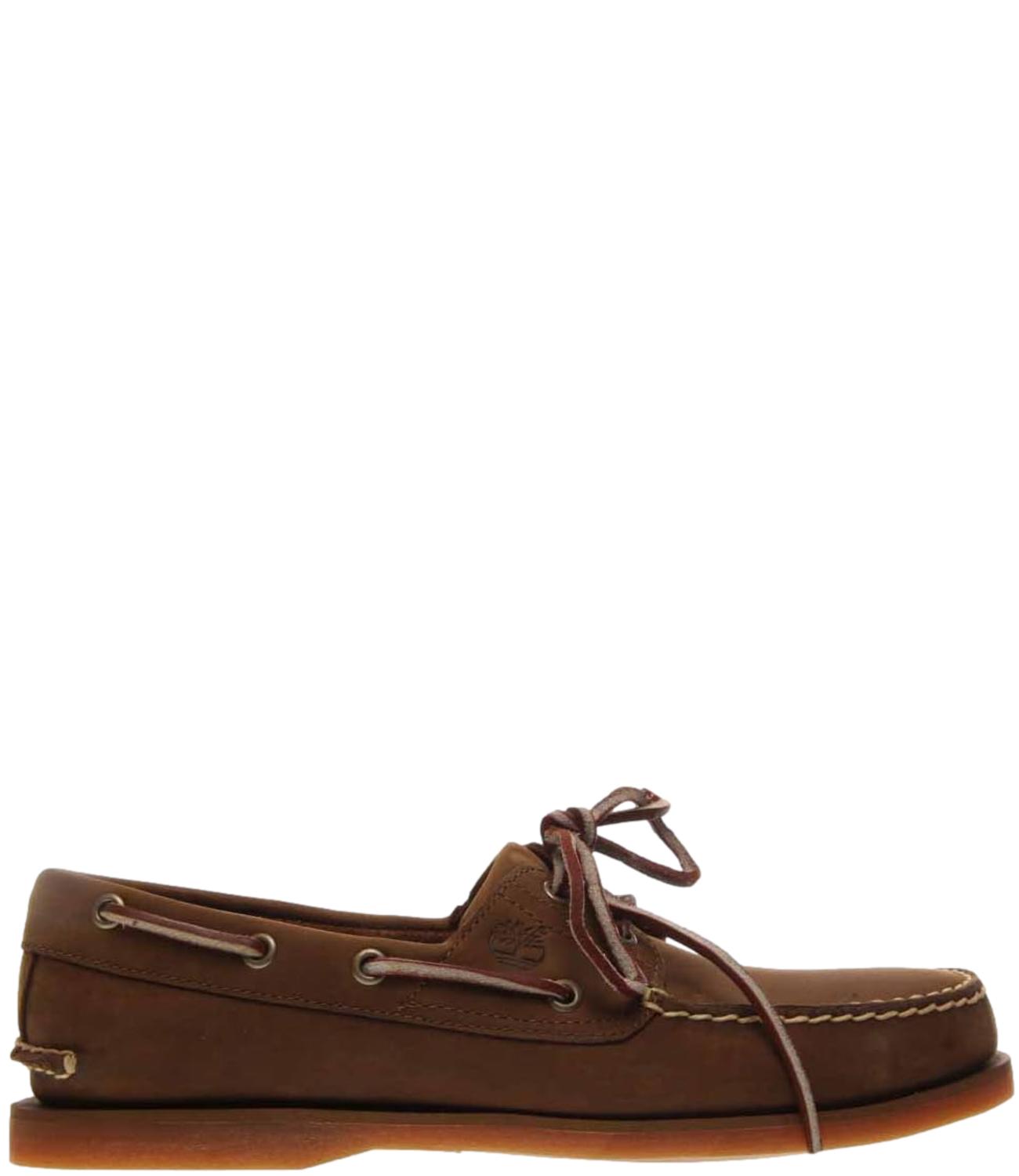 Timberland scarpa da barca classic boat mid brown