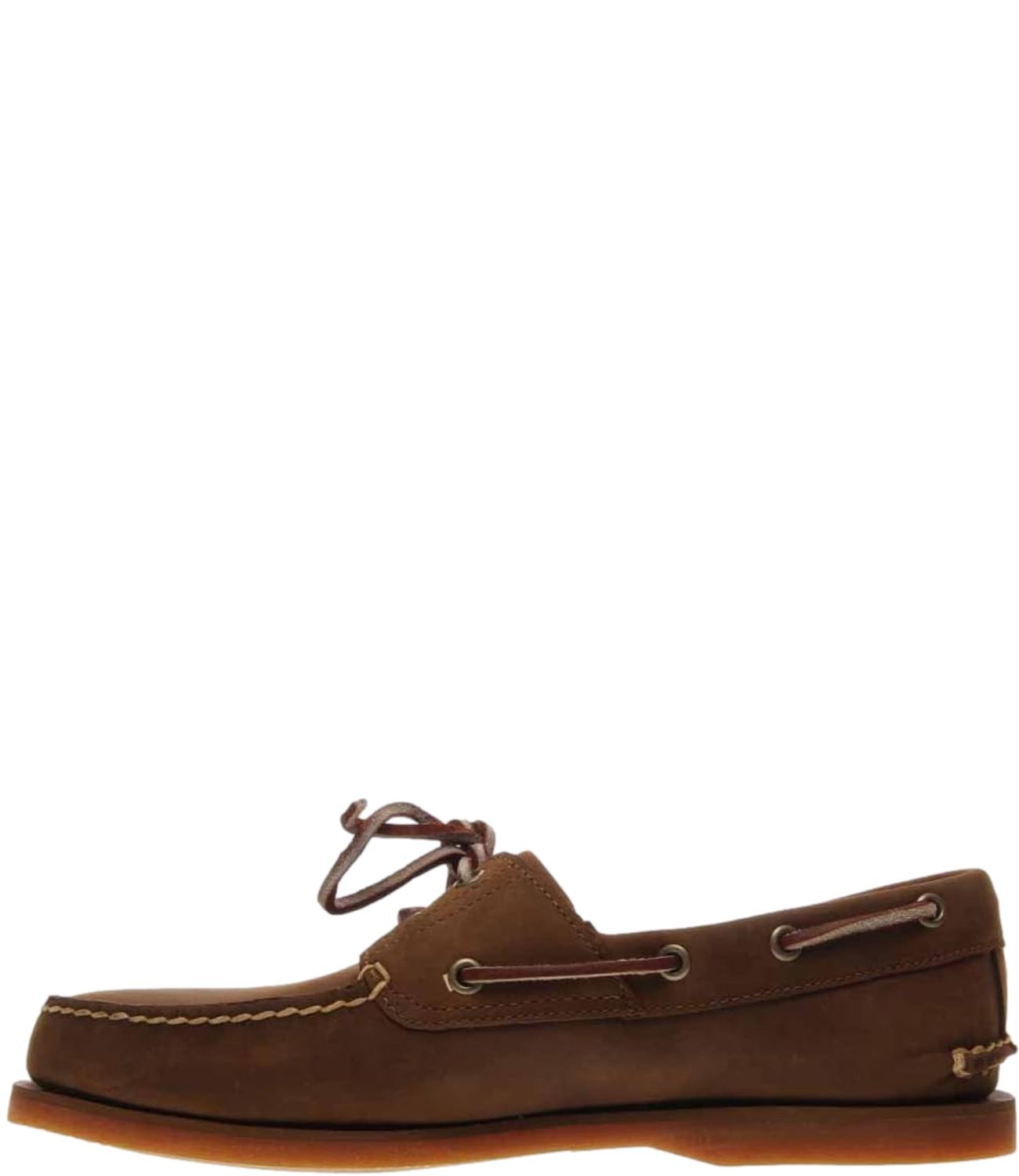 Timberland scarpa da barca classic boat mid brown