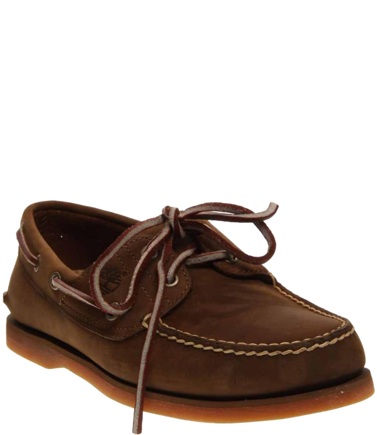 Timberland scarpa da barca classic boat mid brown