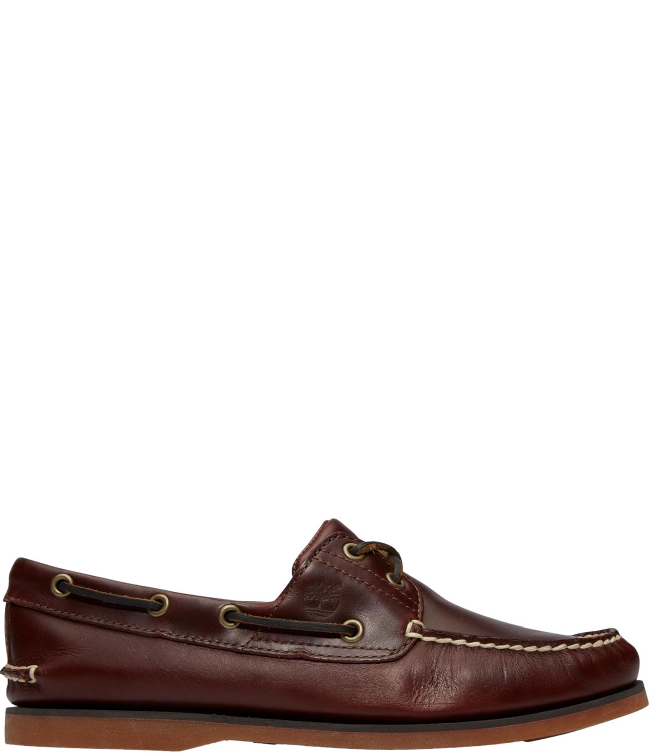 Timberland scarpa da barca classic boat brown,