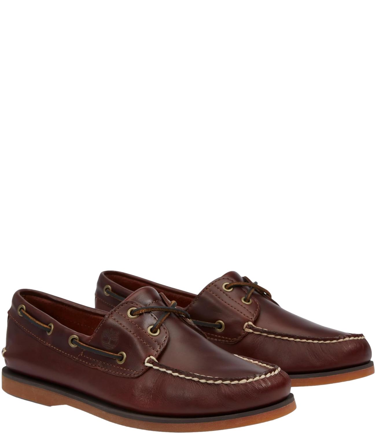 Timberland scarpa da barca classic boat brown,