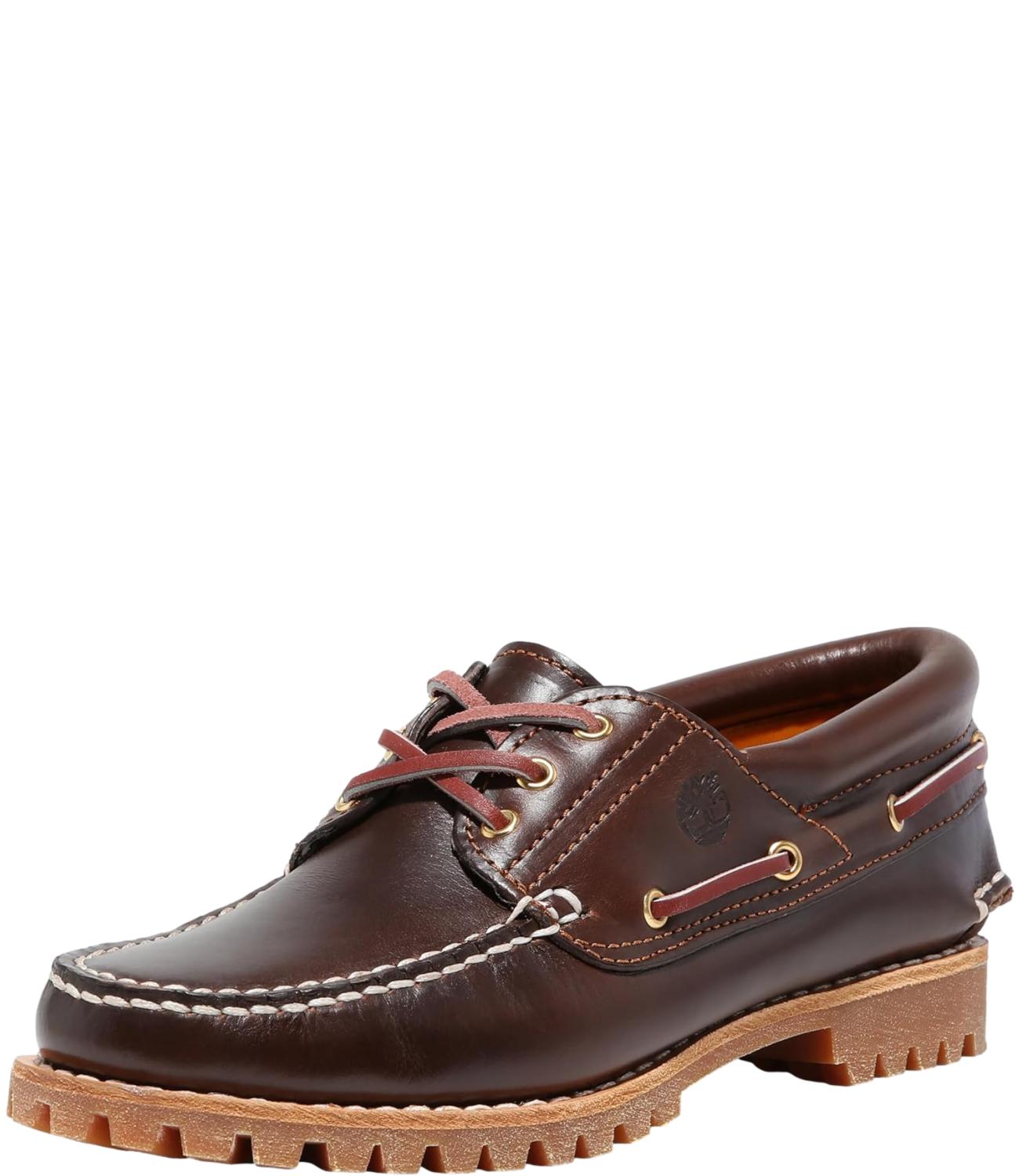 Mocassino Donna Marrone Auth Boat