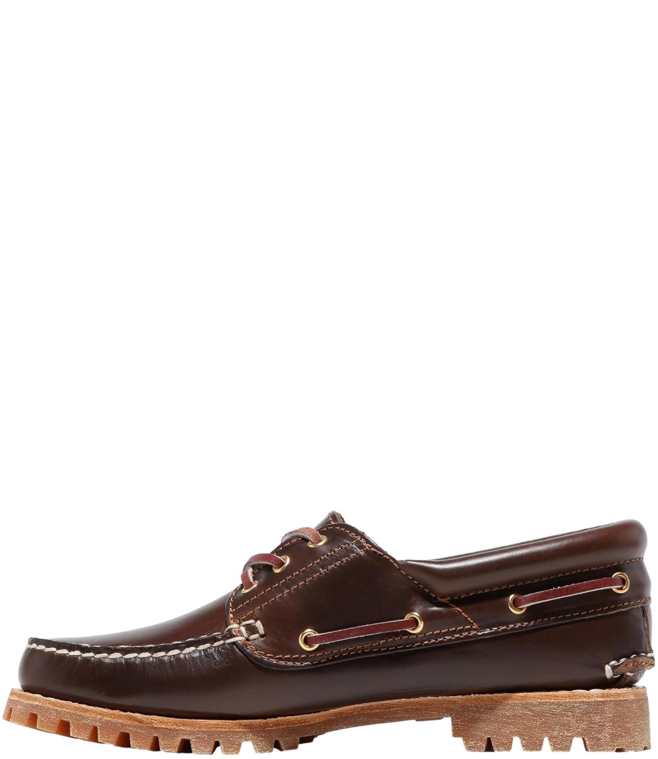 Mocassino Donna Marrone Auth Boat