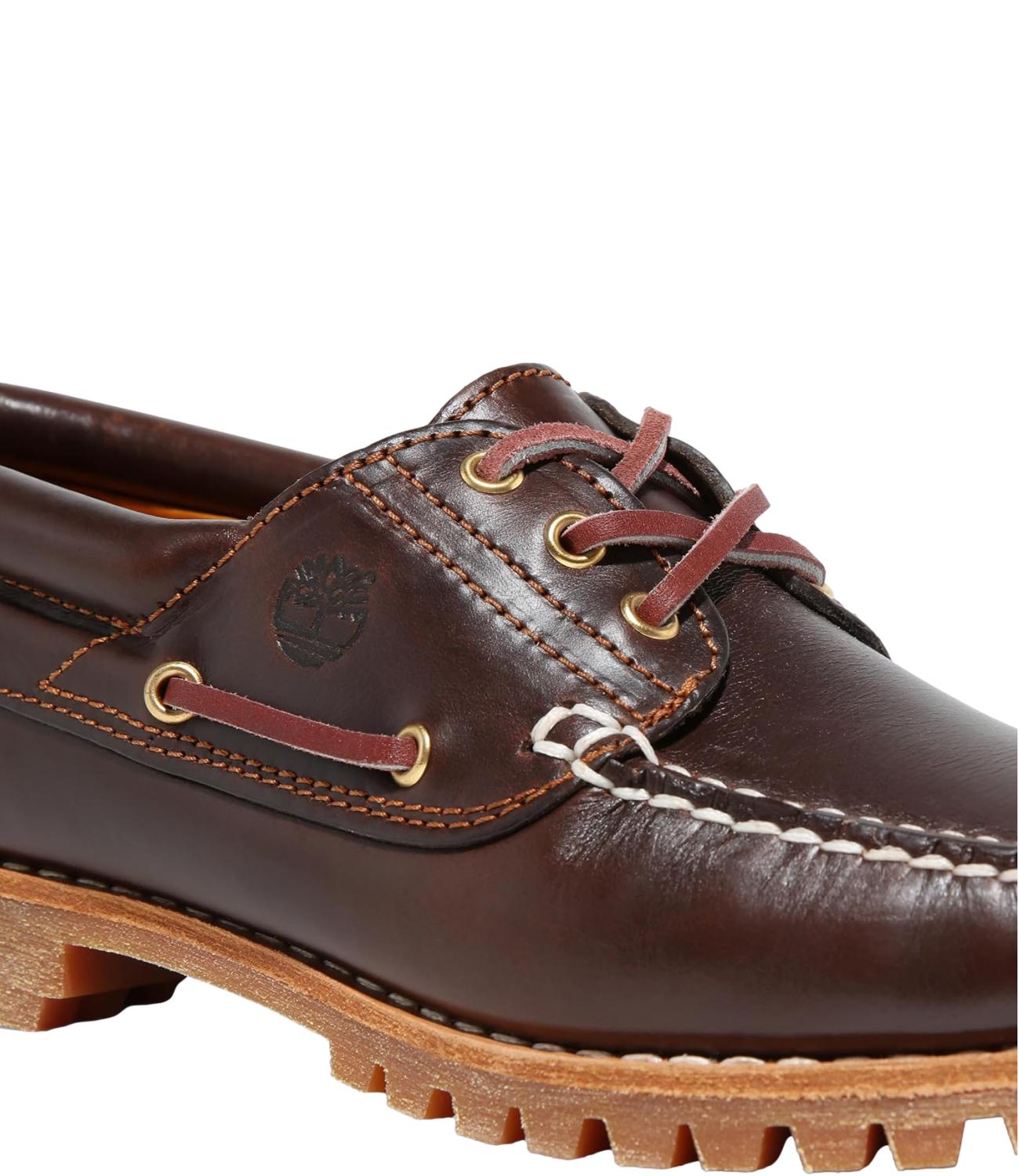 Mocassino Donna Marrone Auth Boat