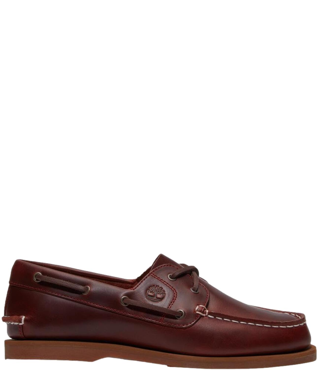 Timberland scarpa da barca classic boat burgundy