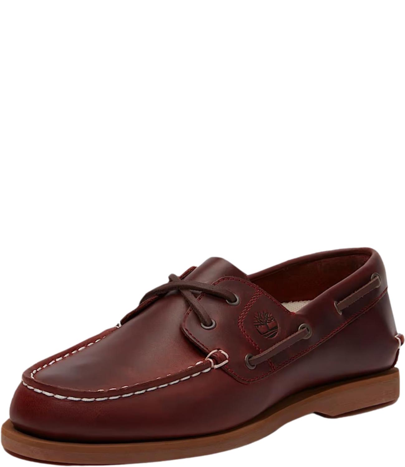 Timberland scarpa da barca classic boat burgundy