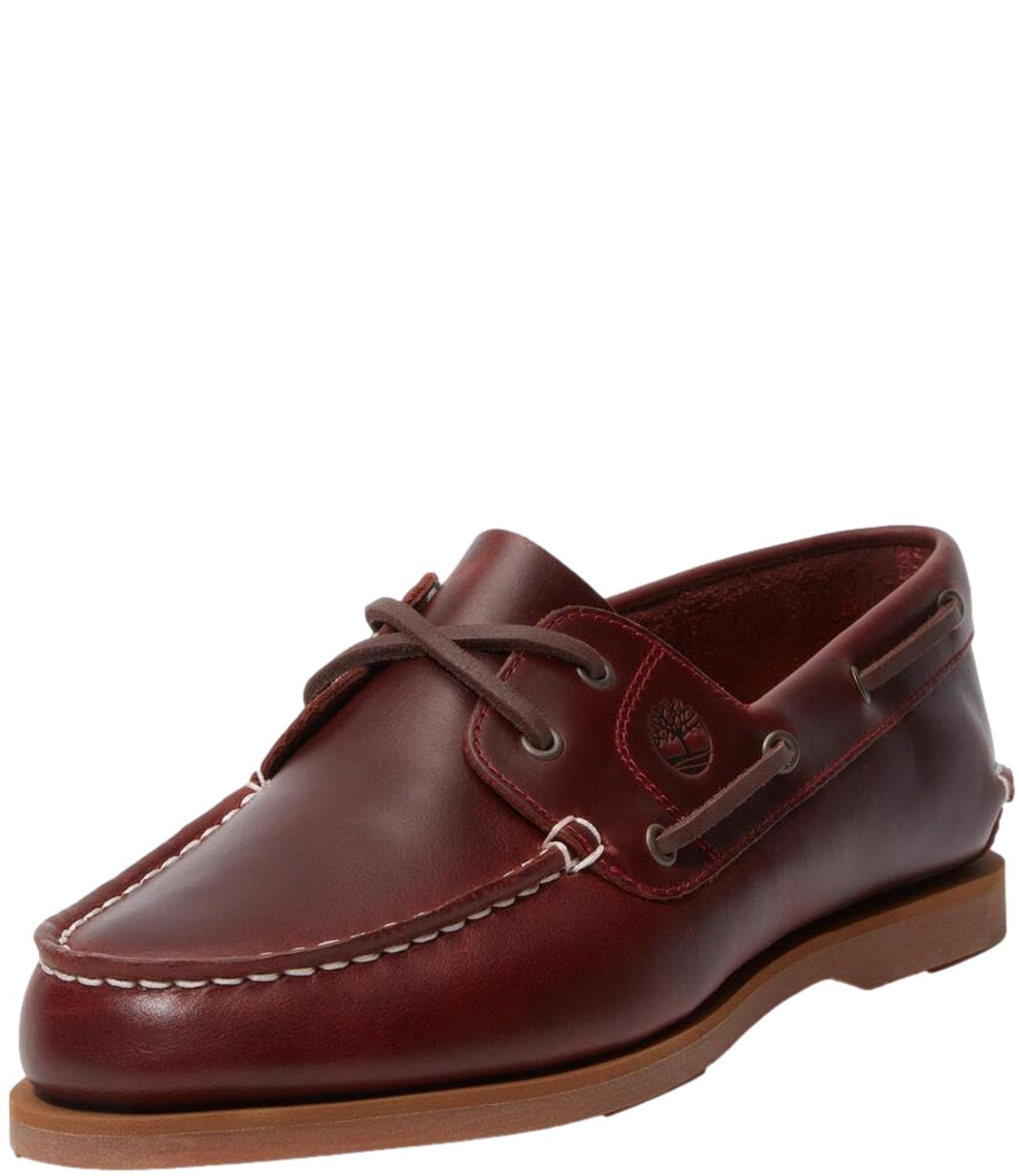 Timberland scarpa da barca classic boat burgundy