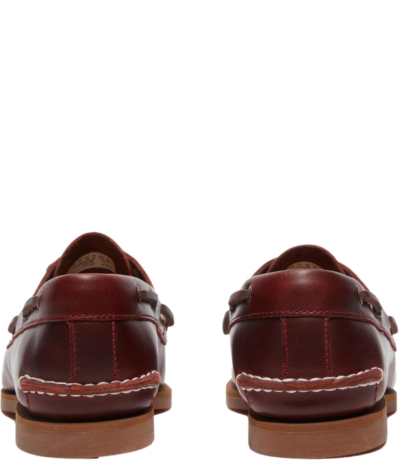 Timberland scarpa da barca classic boat burgundy