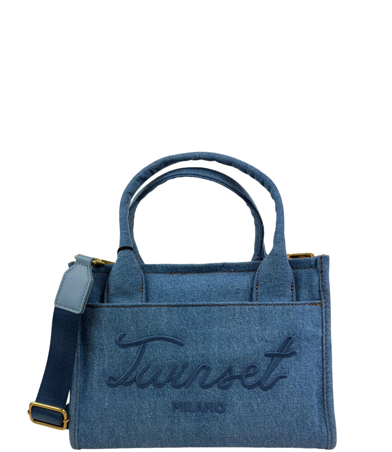 Tote Donna Denim azzurro