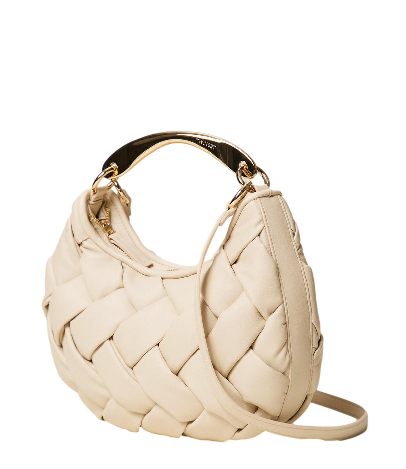 Twinset Borsa Croissant Beige Donna