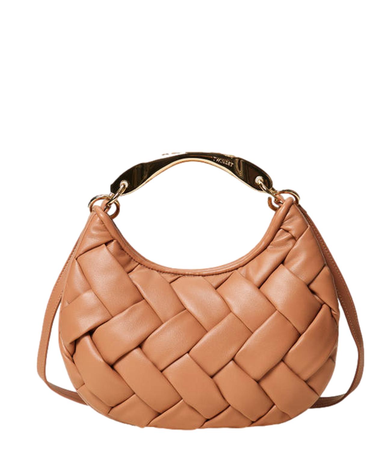 Twinset Borsa Croissant Marrone Mocha Mousse Donna