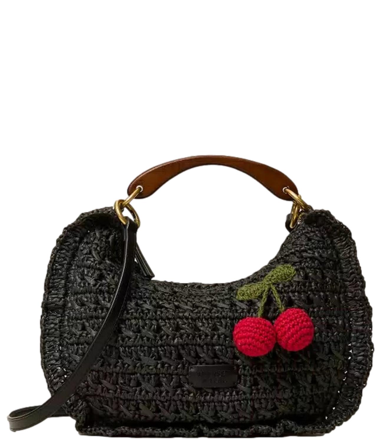 Twinset Borsa Croissant Nero Donna