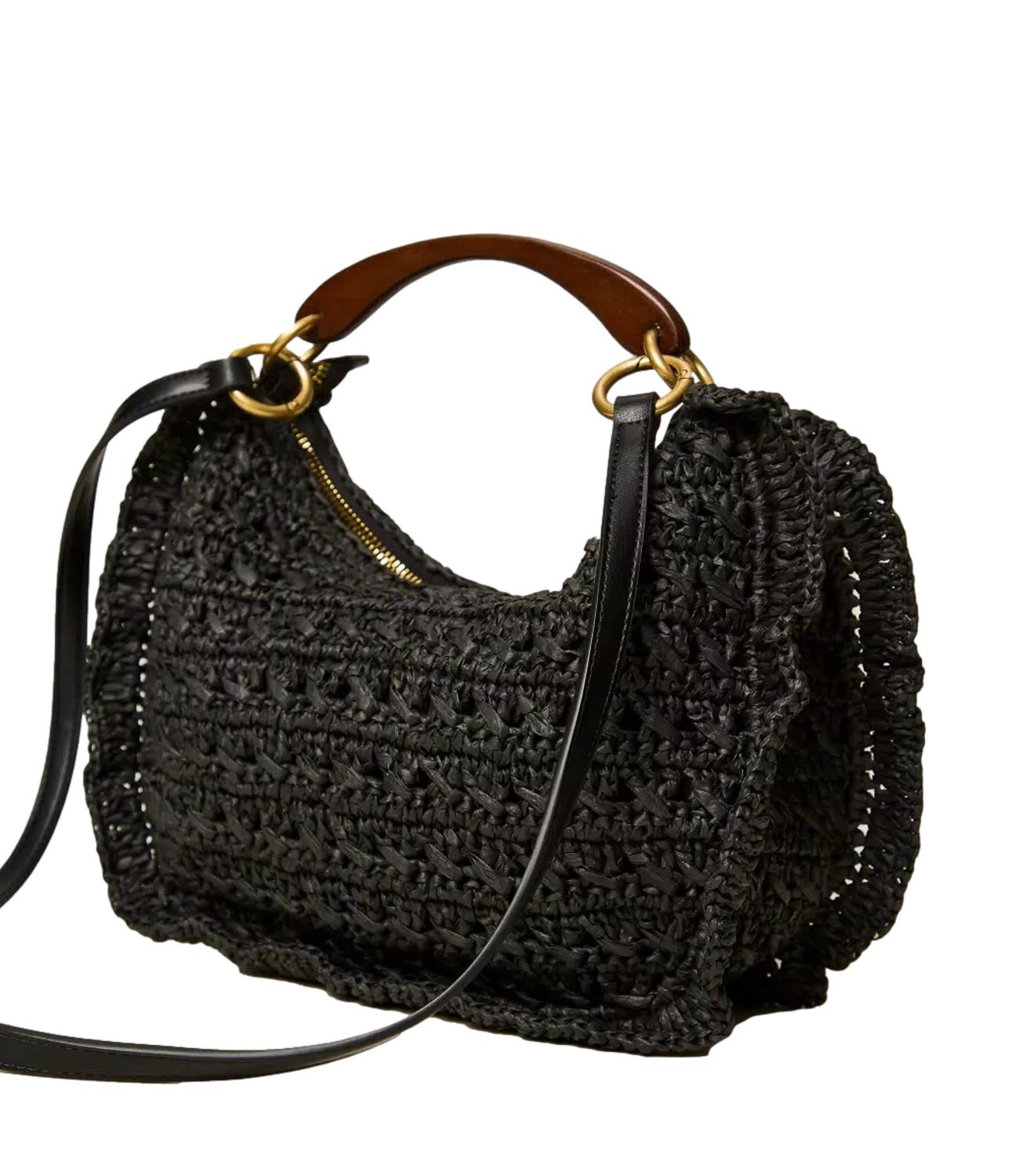 Twinset Borsa Croissant Nero Donna