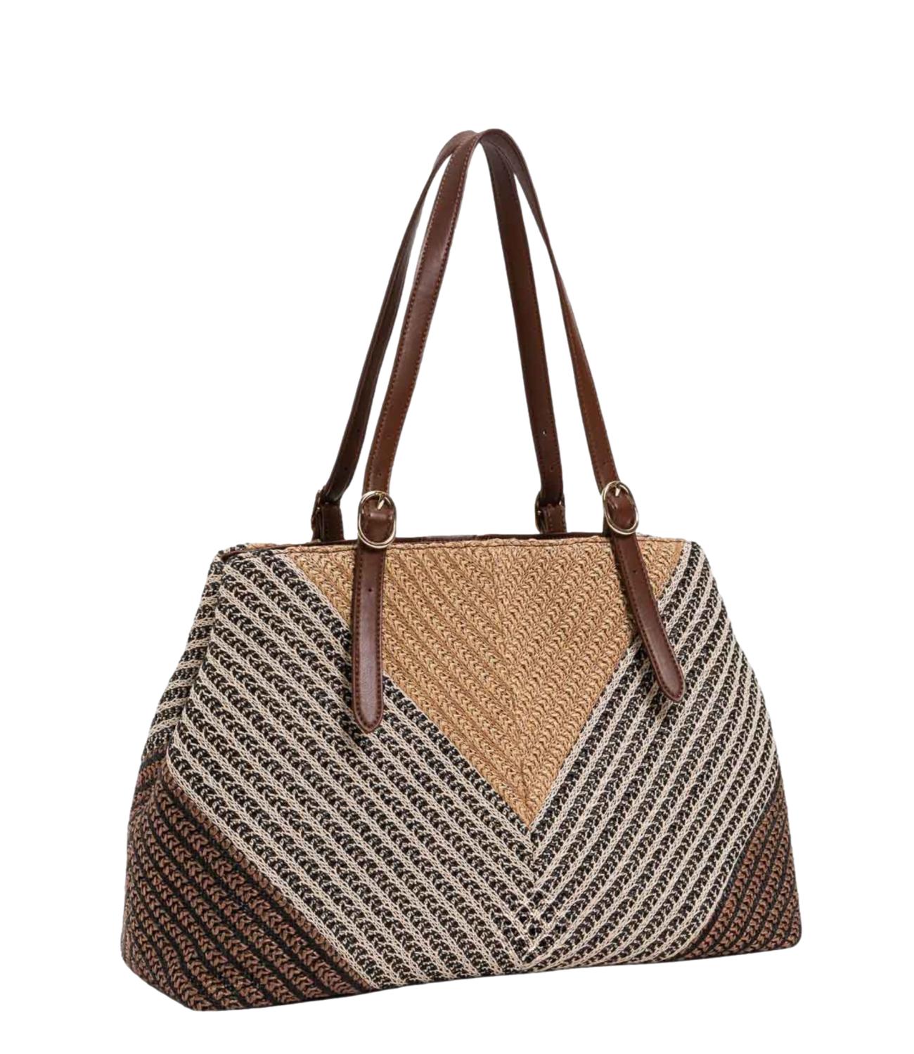 Tote Donna Multicolor Straw