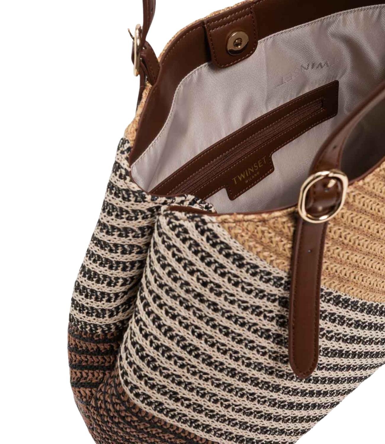 Tote Donna Multicolor Straw