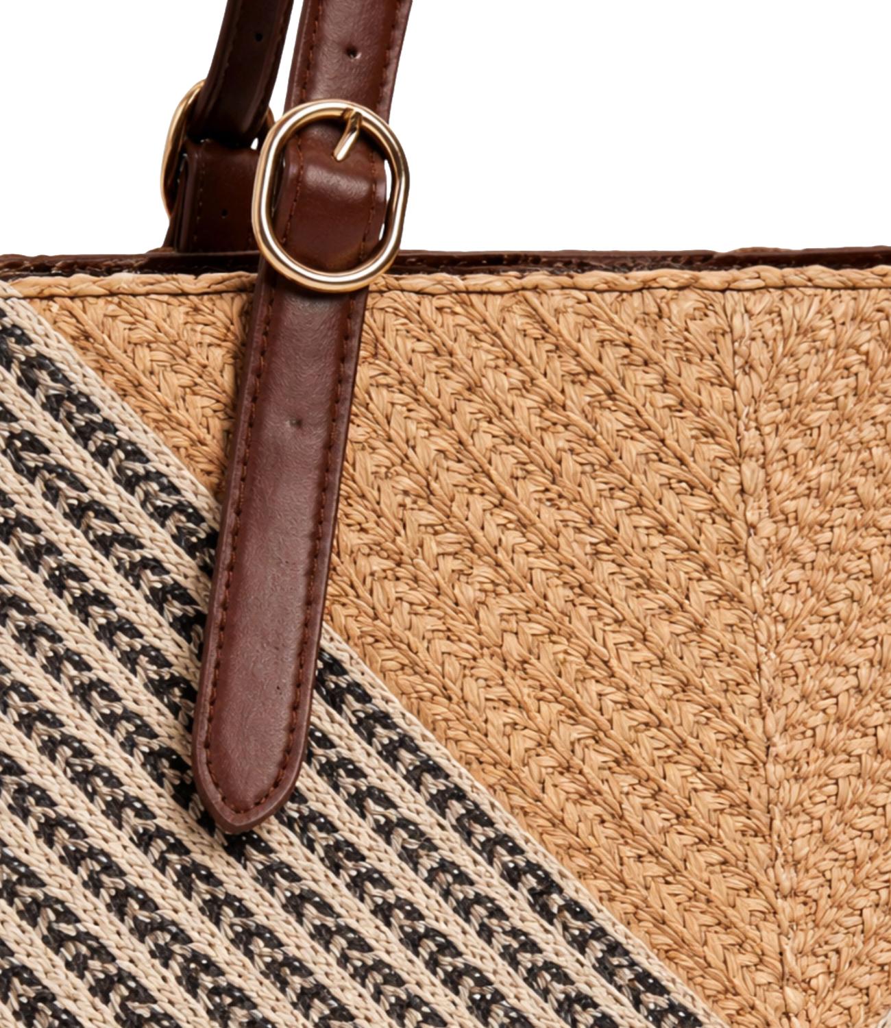 Tote Donna Multicolor Straw