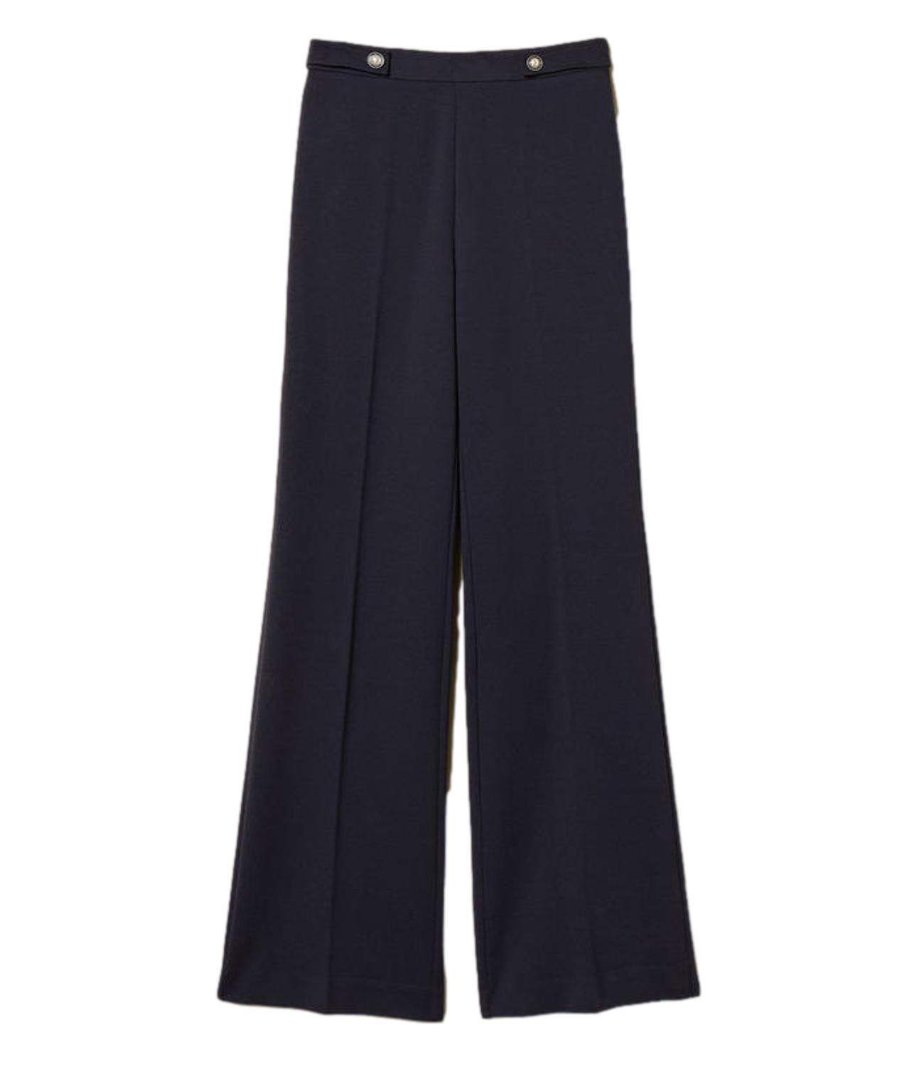 Twinset pantalone blue night donna