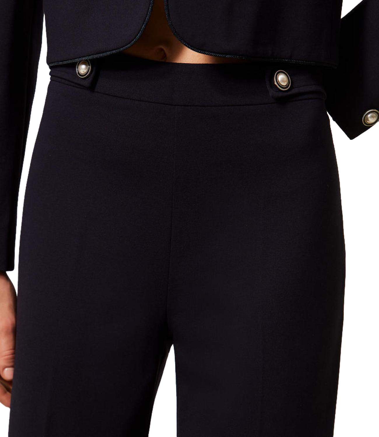 Twinset pantalone blue night donna
