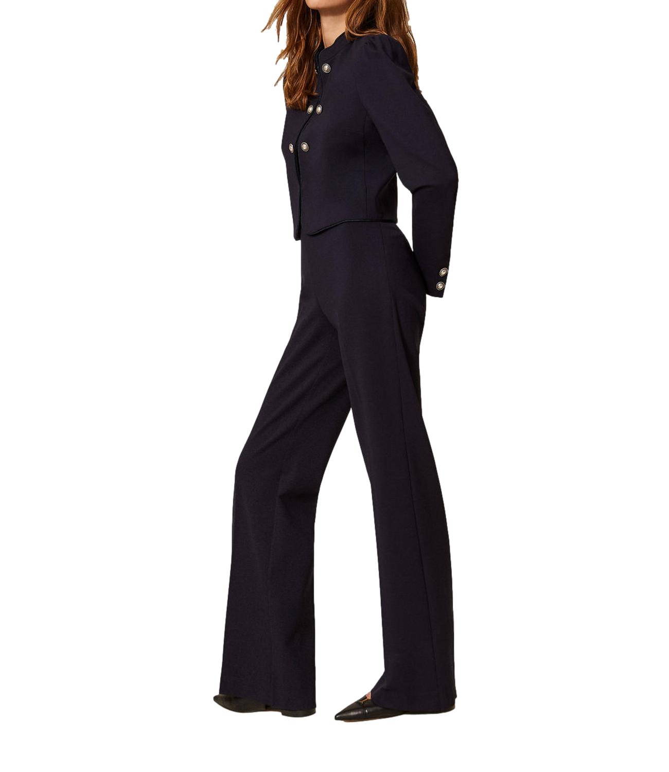 Twinset pantalone blue night donna