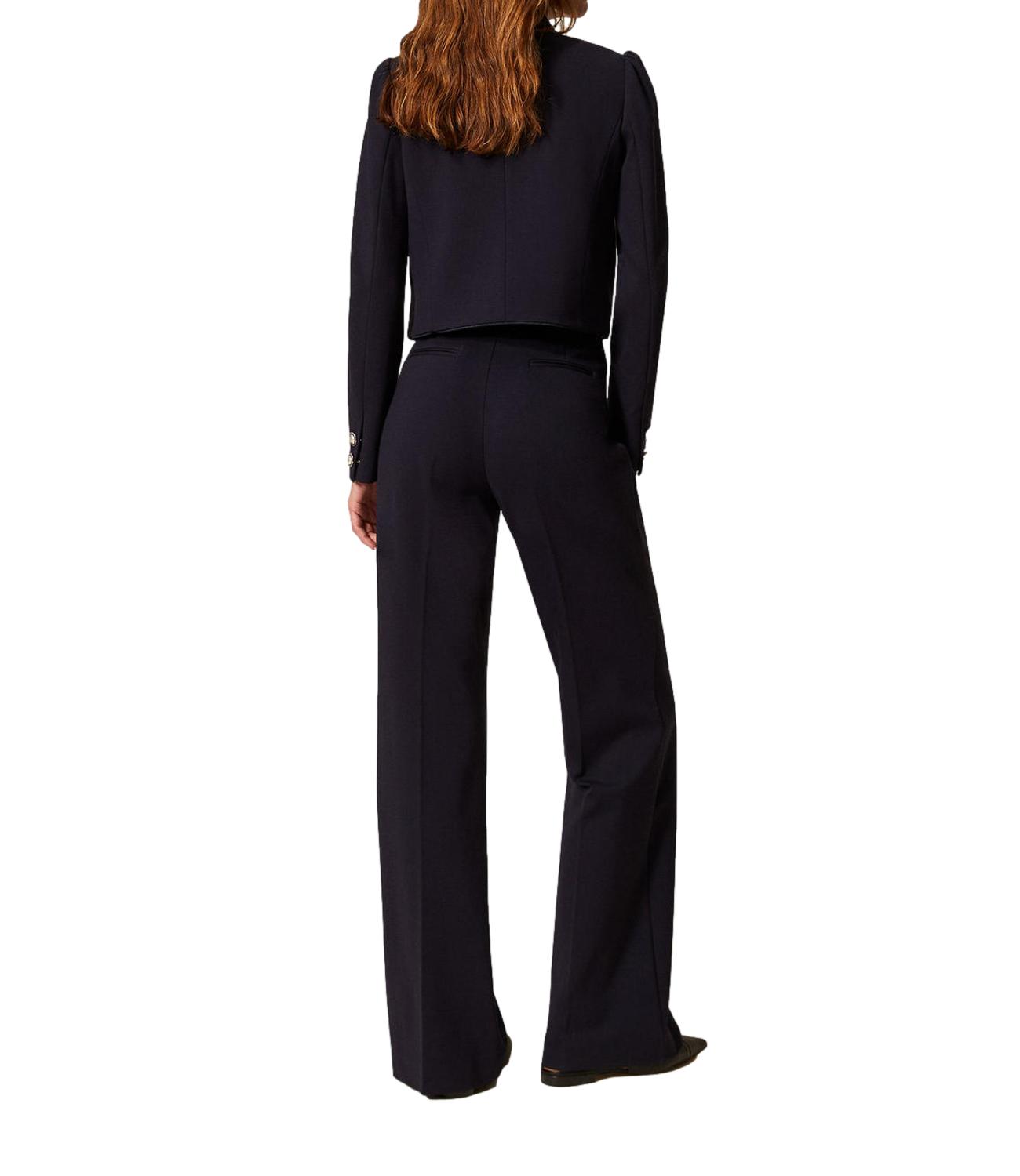 Twinset pantalone blue night donna