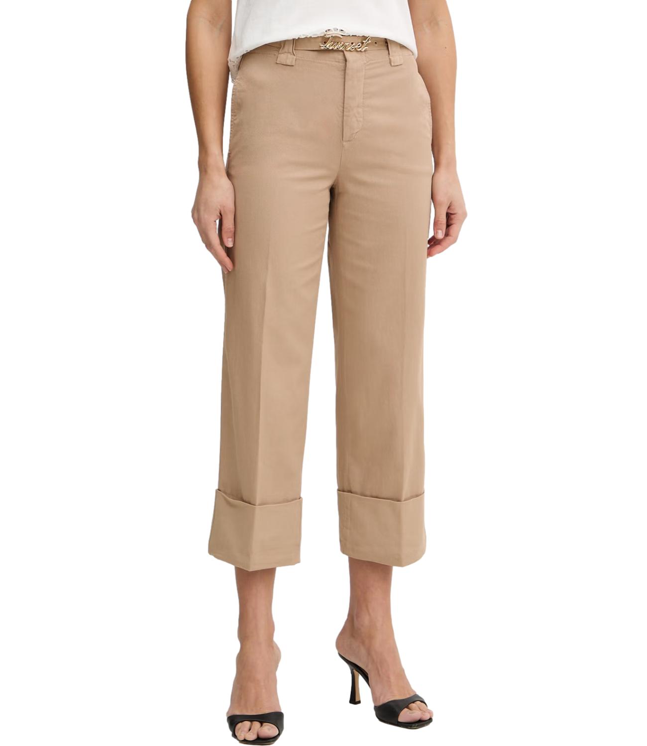Twinset Pantalone con risvolto Donna