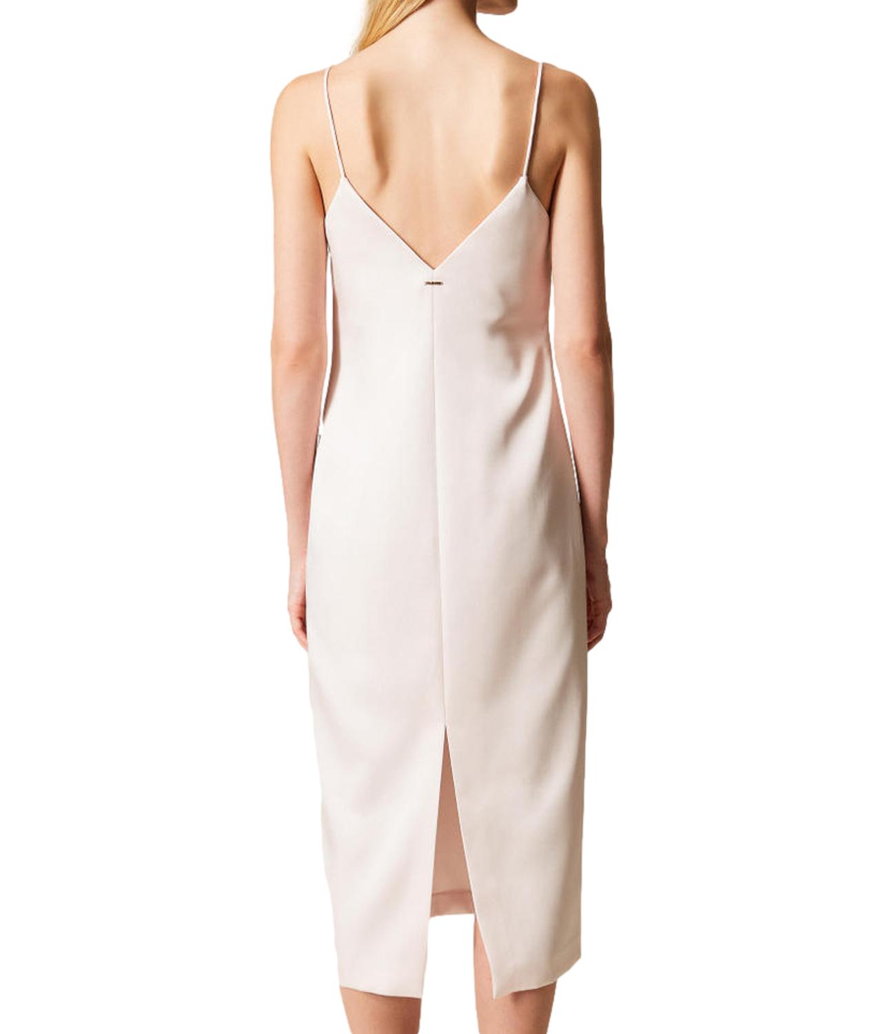 Twinset abito sabbia rosa donna