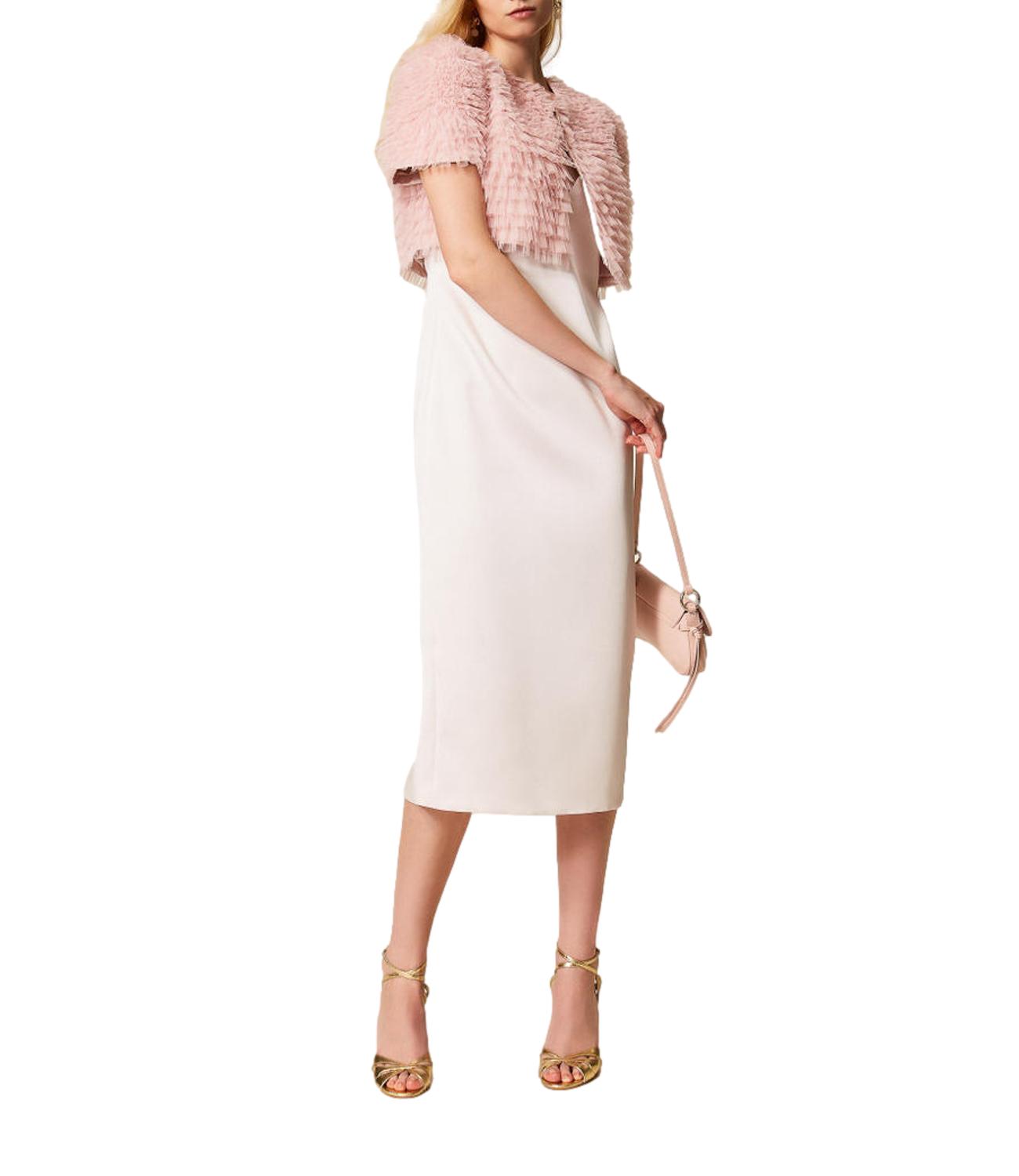 Twinset abito sabbia rosa donna