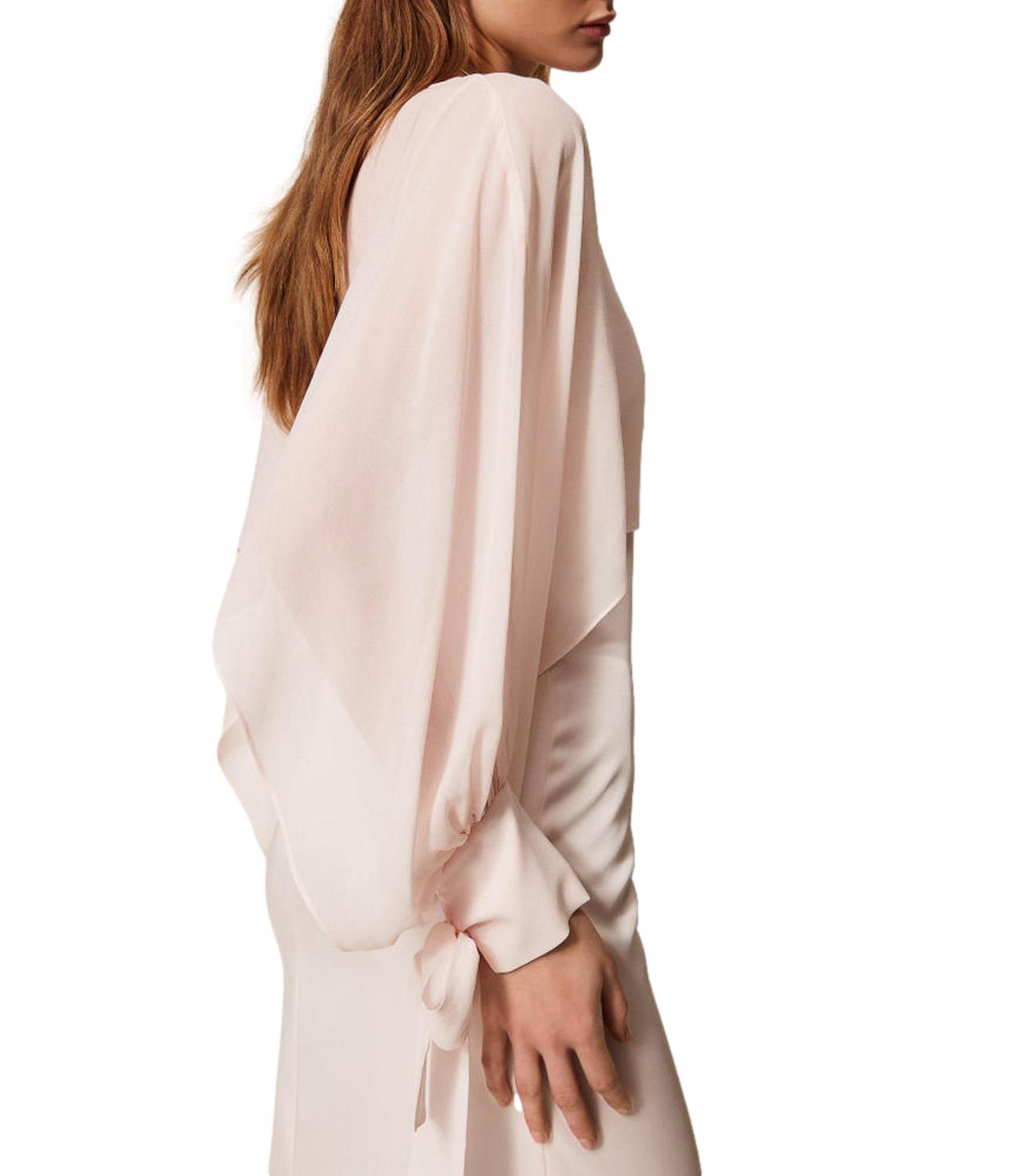 Twinset Coprispalle sabbia rosa donna