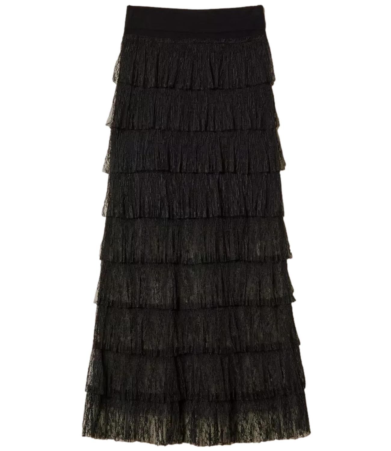 Twinset Gonna Nero Donna