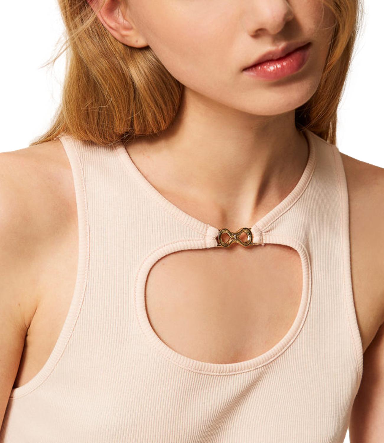 Twinset Canotta Rosa Donna