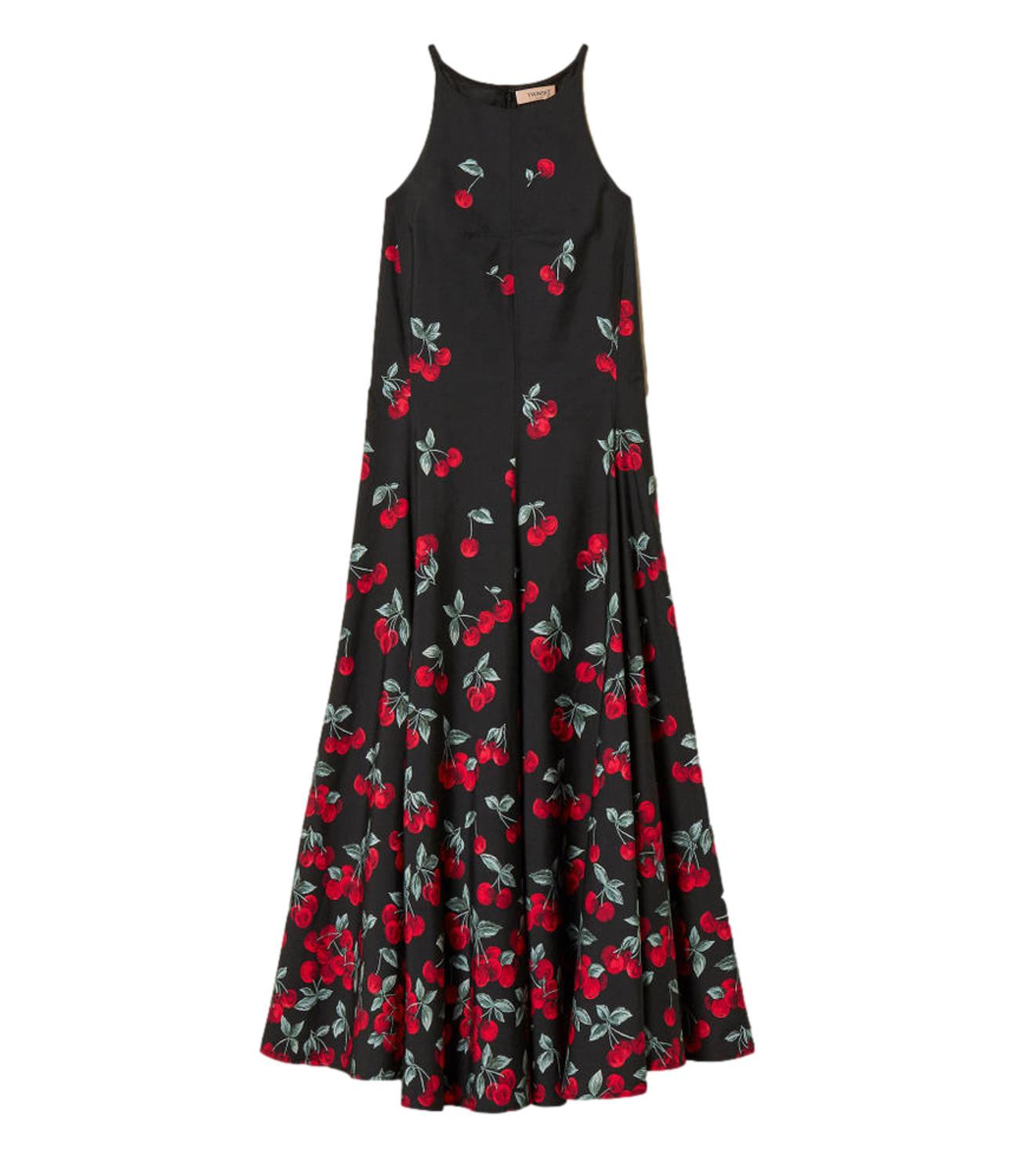 Twinset Abito Cherries Multicolor Donna