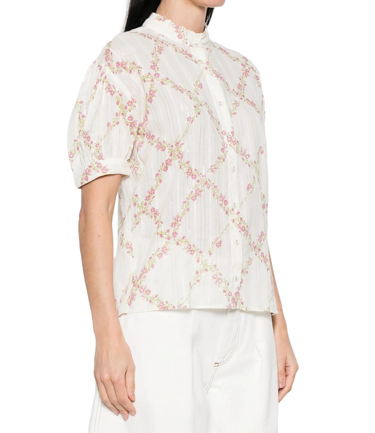 Twinset Camicia Delicate Geometries Pastel Donna