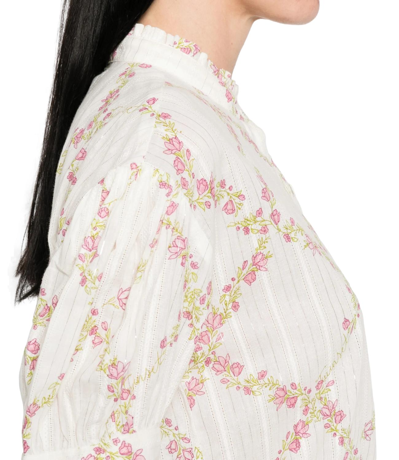 Twinset Camicia Delicate Geometries Pastel Donna