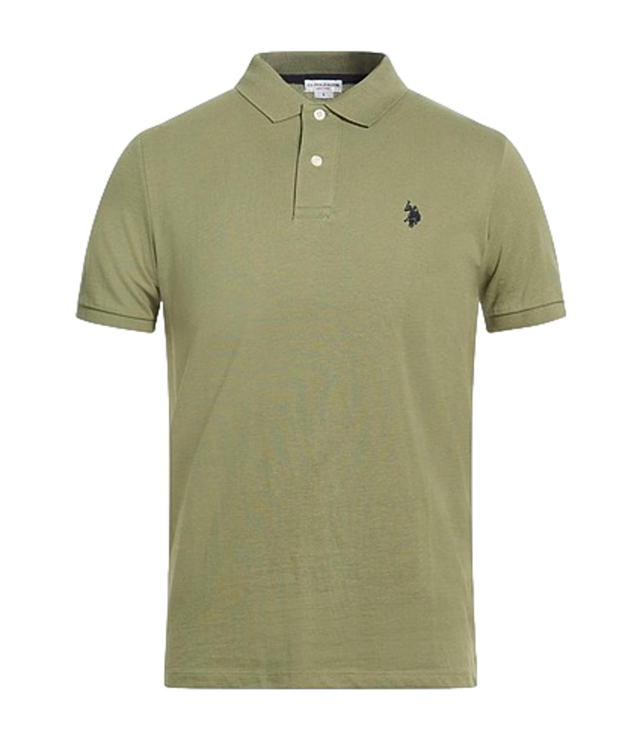 Polo Uomo Verde militare