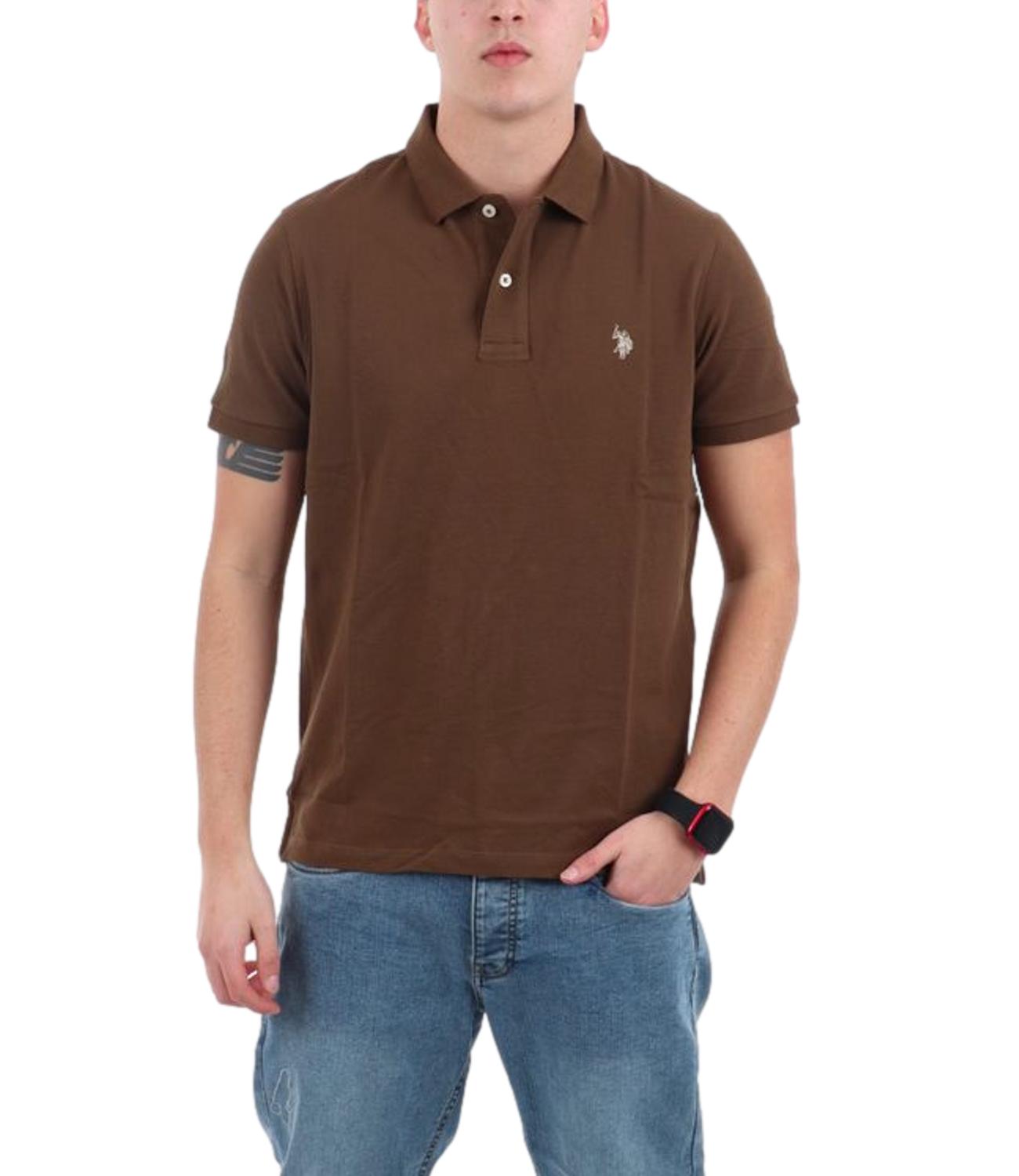 Polo Uomo Marron Glace'