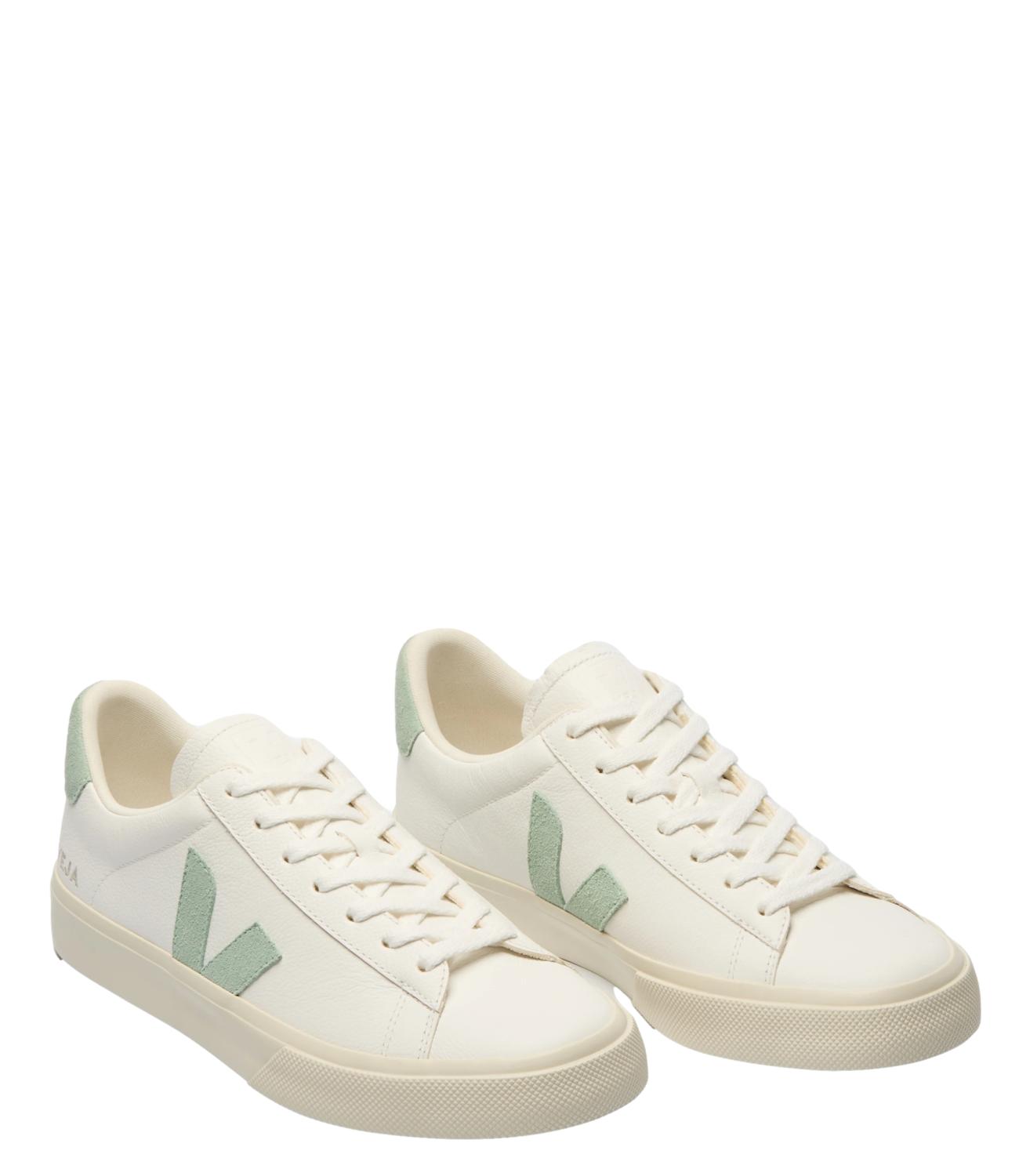 Sneakers Veja Campo extra white matcha donna