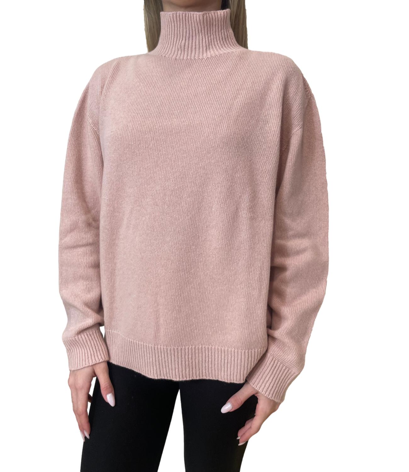 Vicolo Maglia Over Rosa Donna