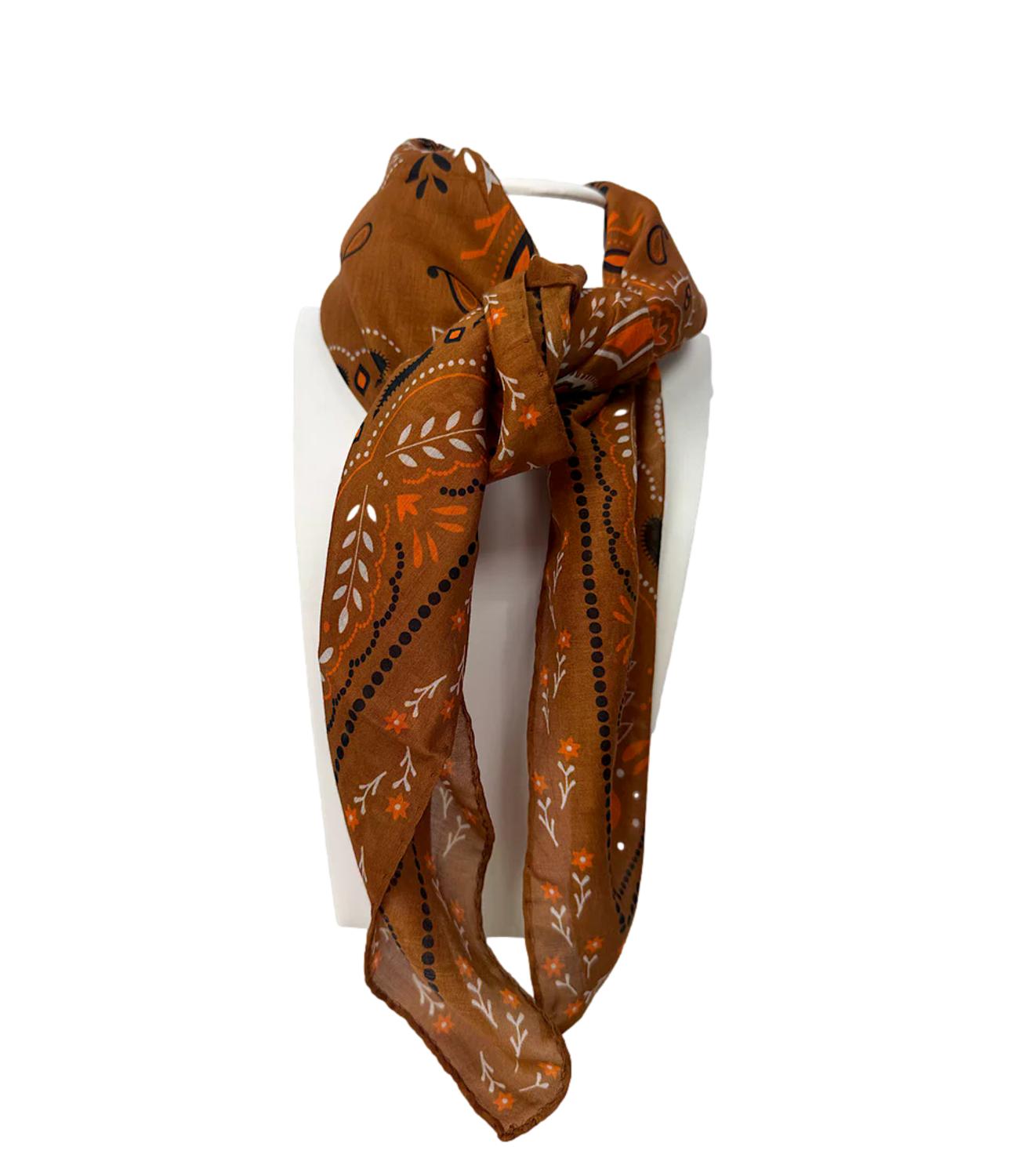 Vicolo Bandana Marrone Donna