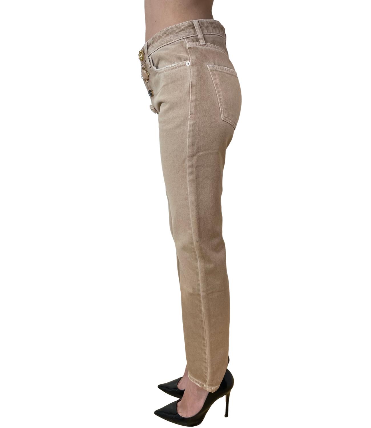 Vicolo Jeans Zoe Beige Donna
