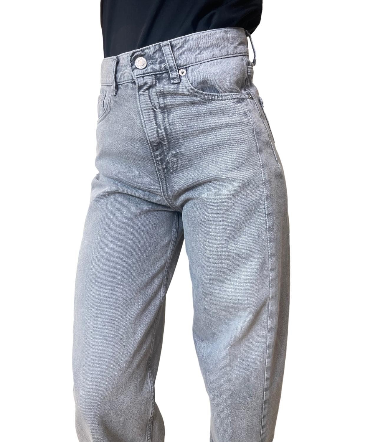 Vicolo Jeans Balloon Grigio Donna